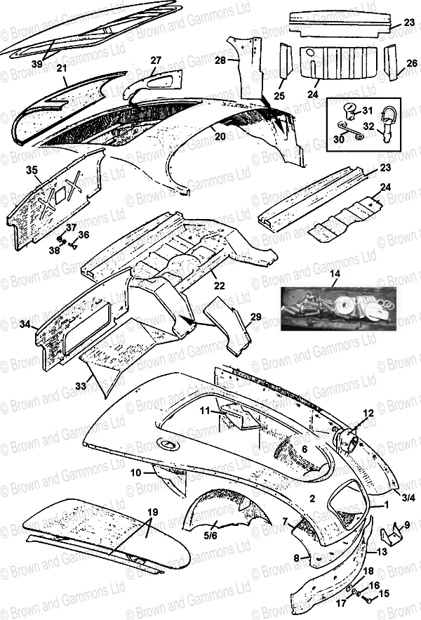 Image for Body Panels. Repair Panels & Fixings