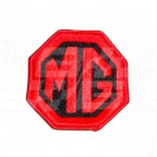 Image for CLOTH BADGE RED/BLACK MG