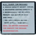 Image for TIRE PRESSURE MGC USA