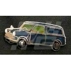 Image for PIN BADGE MINI VAN BLUE