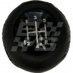 Image for Gear Knob Black Leather