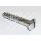 Image for Chrome wood screw 1 1/4 Slot drive