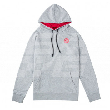 Image for Hoodie Grey/Fushia LARGE MG Branded