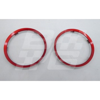 Image for MG3 Side Vent Surrounds Red - PAIR