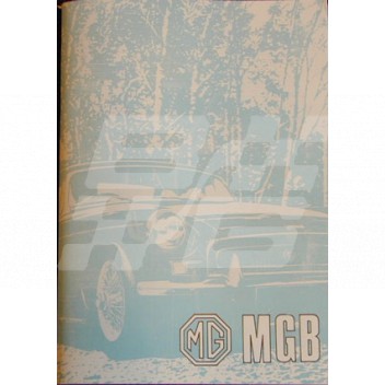 Image for HAND BOOK MGB CHROME BUMPER