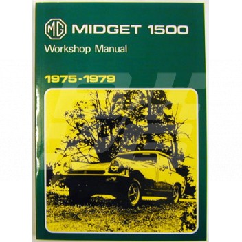 Image for WORKSHOP MANUAL MIDGET 1500 RB