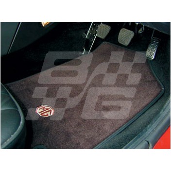 Image for MGF BLACK FABRIC MATS MG LOGO RHD