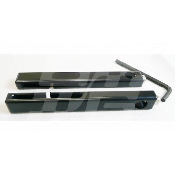 Image for Seat belt smart black anodised