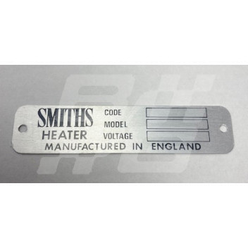 Image for Smiths heater plate (correct size)