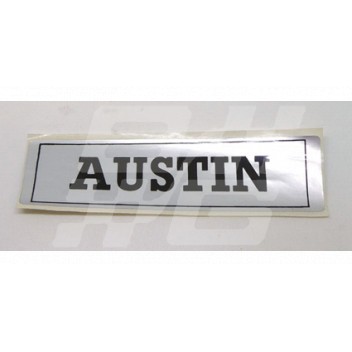 Image for AUSTIN ROCKER COVER LABEL