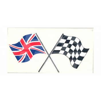 Image for UNION JACK/CHEQUERED FLAG