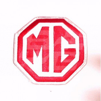 Image for CLOTH BADGE RED/WHITE MG