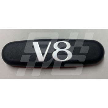 Image for BADGE V8 SATIN SILVER FACIA ROVER 75 V8 ZT 260