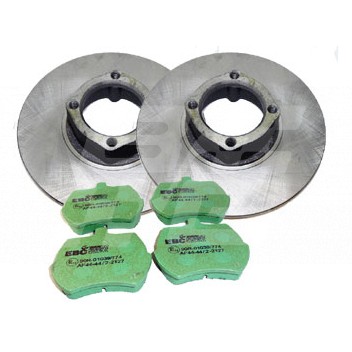 Image for DISC/PAD KIT MIDGET WIRE WHEEL