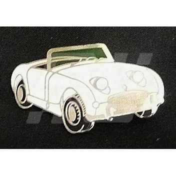 Image for PIN BADGE FROGEYE WHITE