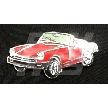 Image for PIN BADGE MIDGET R/B RED