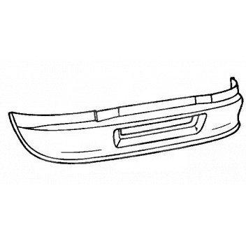 Image for MGB Front type spoiler (GRP)