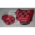 Image for LEATHER G/KNOB &GAITER KIT- RED