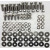 Image for SCREW & WASHER SET BODY-CHASSIS MGA Stainless steel