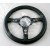 Image for STEERING WHEEL 14 INCH DISHED BLACK LEATHER