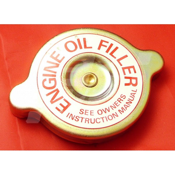 Image for PLATED OIL CAP MID 1500