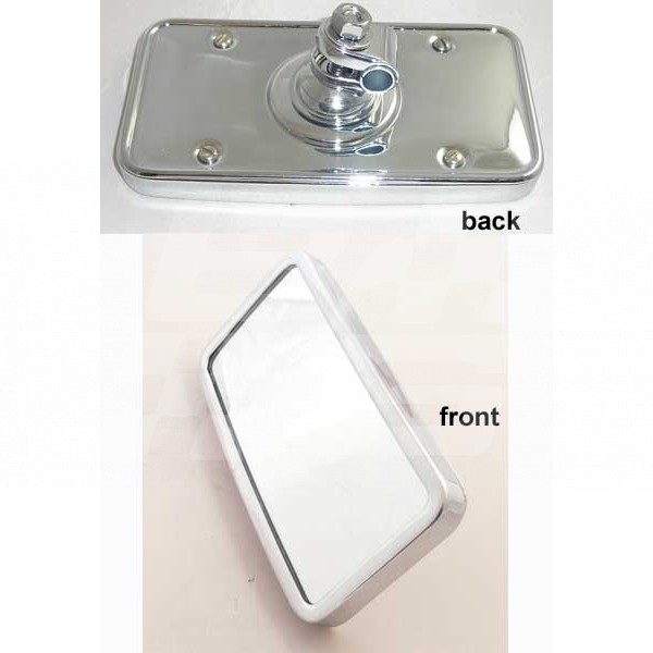 Image for Exterior Chrome mirror head