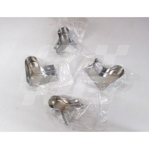 Image for CHROME END SET  MGA DOOR SEAL