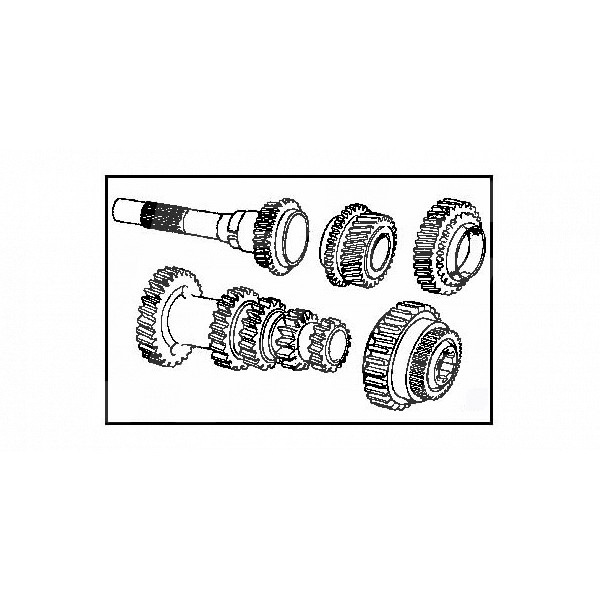 Image for CLOSE RATIO GEAR SET MIDGET 1275 STRAIGHT CUT