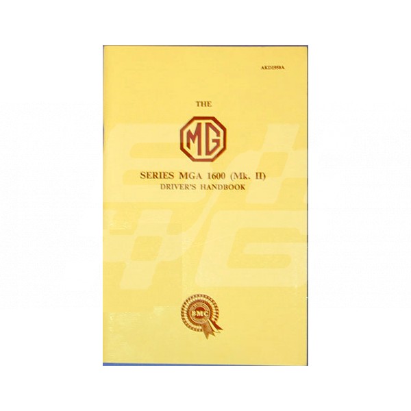 Image for MGA 1600 MK11 DRIVERS HANDBOOK