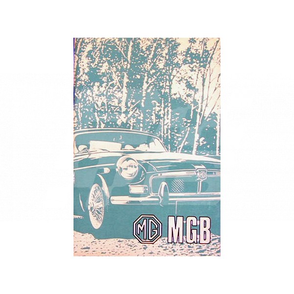 Image for MGB HANDBOOK 1973/74 USA