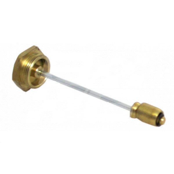 Image for Cap & Damper Hex head (Brass) - Vented