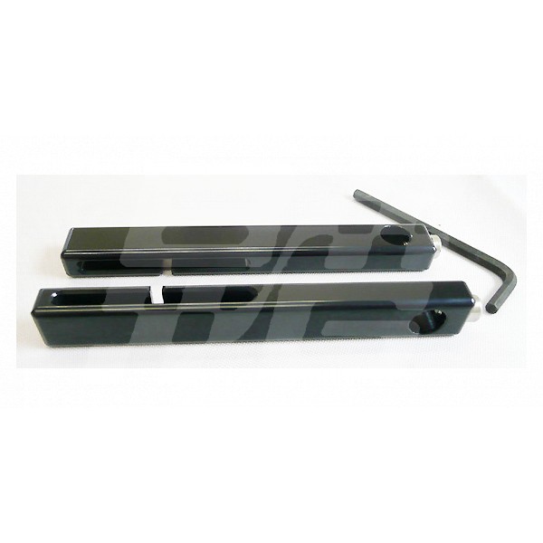 Image for Seat belt smart black anodised