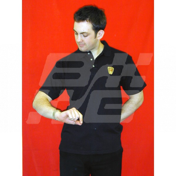 Image for POLOSHIRT SMALL BLACK