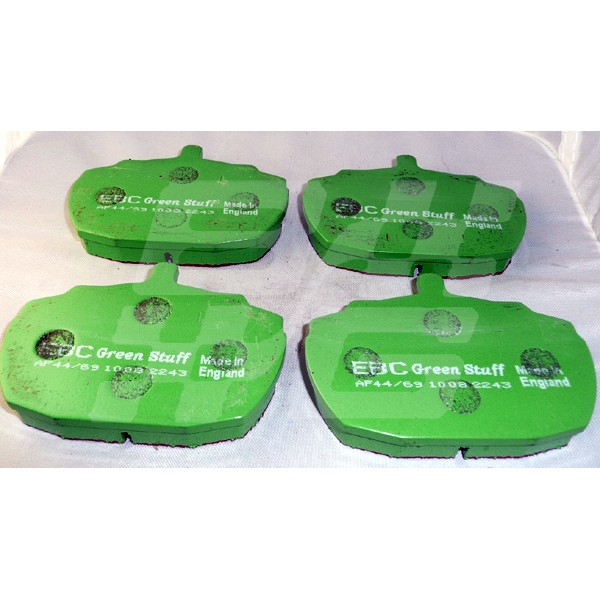 Image for RV8 EBC GREEN PADS NO PIN/CLIP