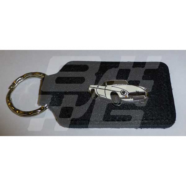 Image for BLACK FOB WITH MGB IN WHITE