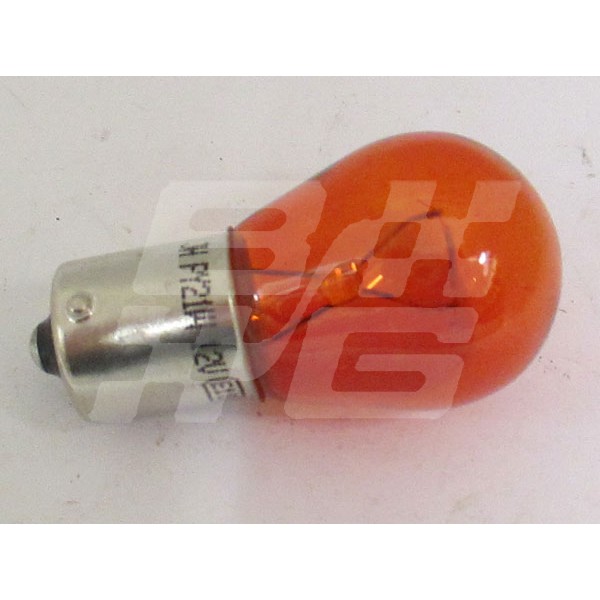 Image for BULB AMBER 12v 21w - OFFSET PIN