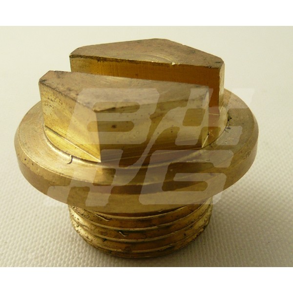 Image for PLUG BRASS - RAD MGB MIDGET RV8