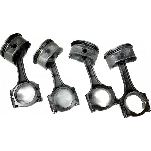 Image for Piston con rod assembly 1.8 Set of 4