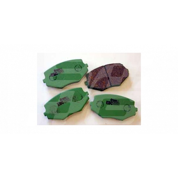 Image for MX5 FRT BRAKE PADS GREENSTUFF