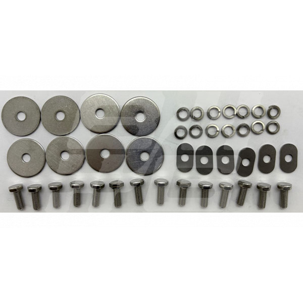 Image for MGA FRONT VALANCE FITTING KIT stainless steel