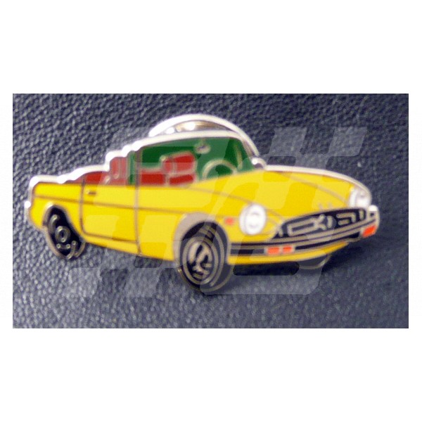 Image for PIN BADGE MGB R/B YELLOW