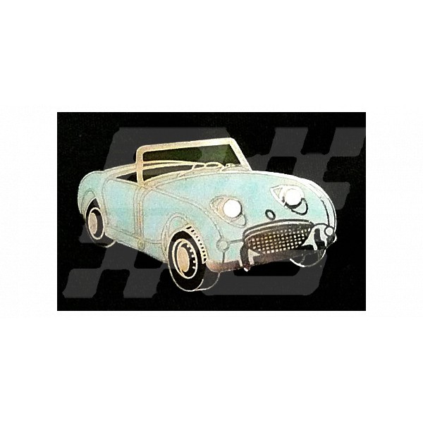 Image for PIN BADGE FROGEYE LIGHT BLUE