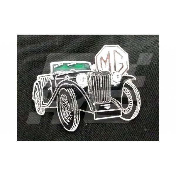 Image for PIN BADGE MG TC BLACK