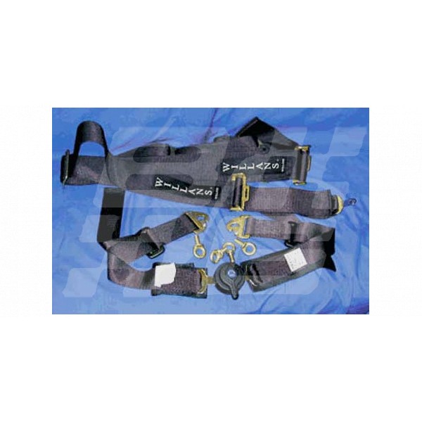 Image for WILLANS BLACK RH 4X4 CLUB SEAT BELT