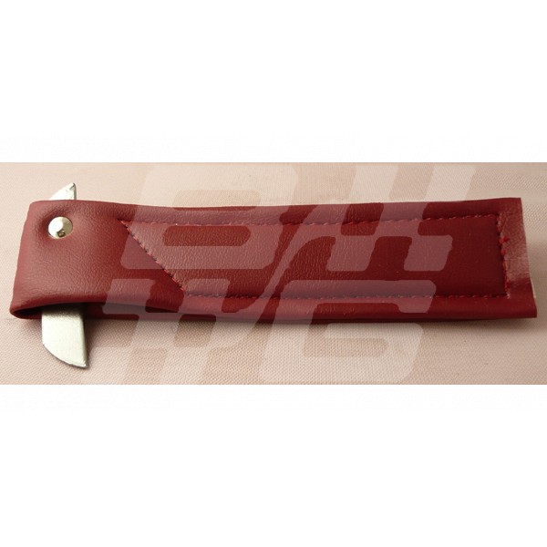 Image for DOOR CHECKSTRAP RED MIDGET